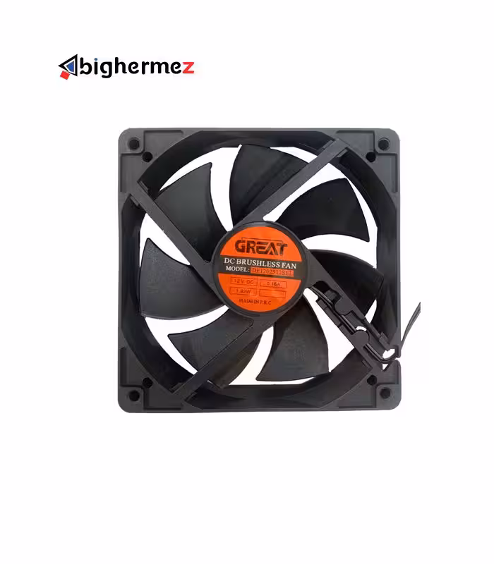 فن خنک کننده 12*12 کیس گریت مدل DF1202512SEL