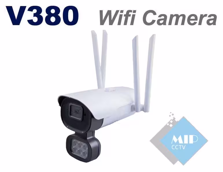 دوربین مداربسته بولت 4 آنتن وارم لایت V380