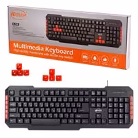 کیبورد سیمدار مولتی مدیا ضد آب Kaiser K-705