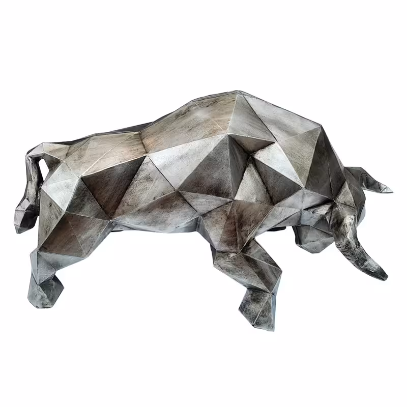 مجسمه گاو ماتادور گرافیکی