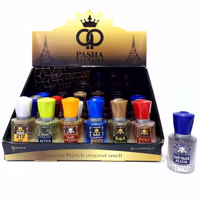 ادکلن پاشا ( عطر ) 24 عددی (پست پیشتاز پس کرایه)