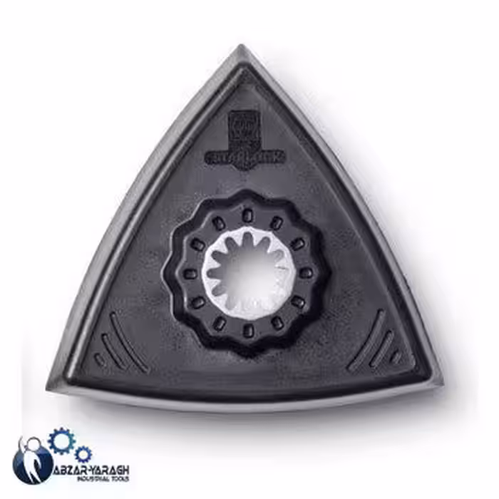 پد سنباده زنی سه گوش بدون سوراخ فاین مدل 63806129220 - ابزار یراق