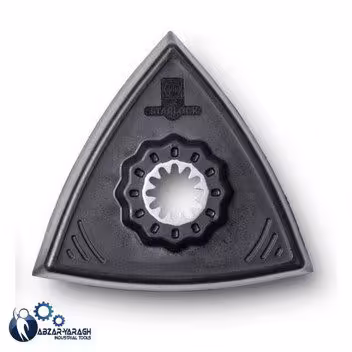 پد سنباده زنی سه گوش بدون سوراخ فاین مدل 63806129220 - ابزار یراق