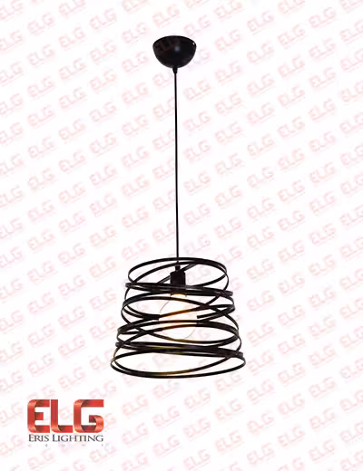 چراغ آویز سقفی تک شعله مدل EL-160411-1