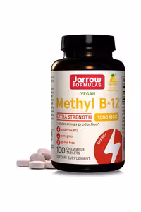 قرص جویدنی متیل B12 برند Jamieson - بسته 100 عددی