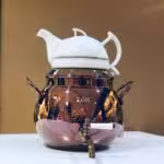 TGH تی جی اچ کتری قوری کف چدن رزگلد 5 لیتری TGH5083