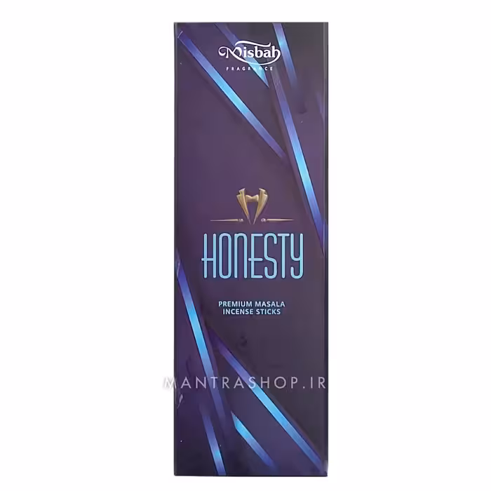 عود دست ساز هندی Honesty برند Misbah بسته 50 گرمی (عود آنستی)