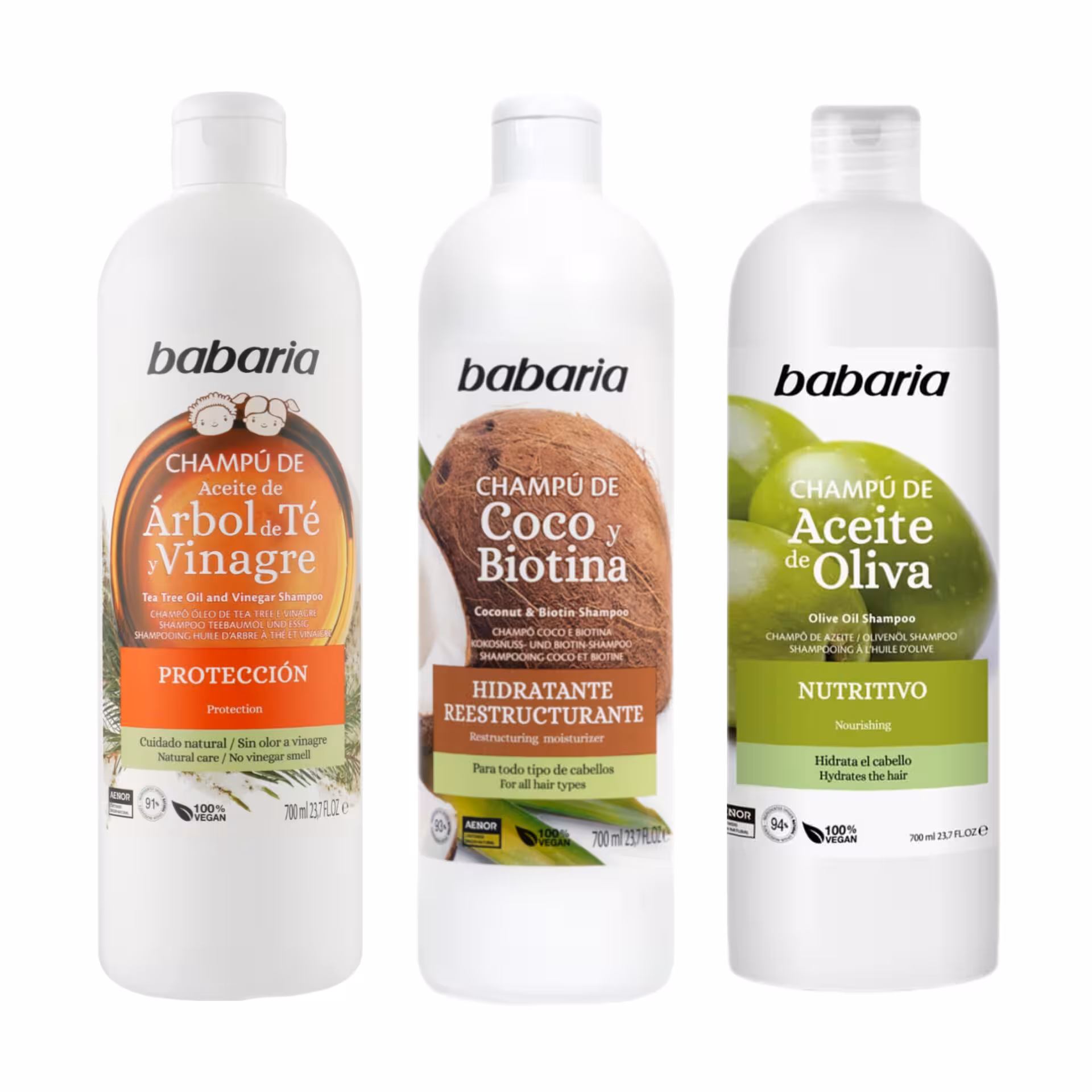 شامپو گیاهی باباریا حجم 700 میل اورجینال | پاک‌کننده و مغذی مو با عصاره‌های طبیعی