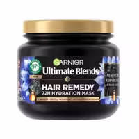 ماسک مو پاکسازی کننده زغال فعال و روغن سیاه دانه Charcoal Hair Remedy گارنیر Garnier حجم 340 میل