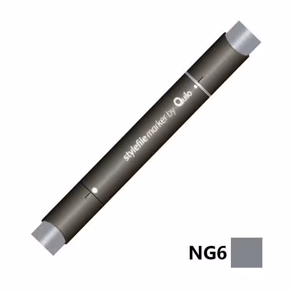 ماژیک راندو دوسر کوییلو کد NG6 مدل Stylefile (رنگ neutral grey 6)