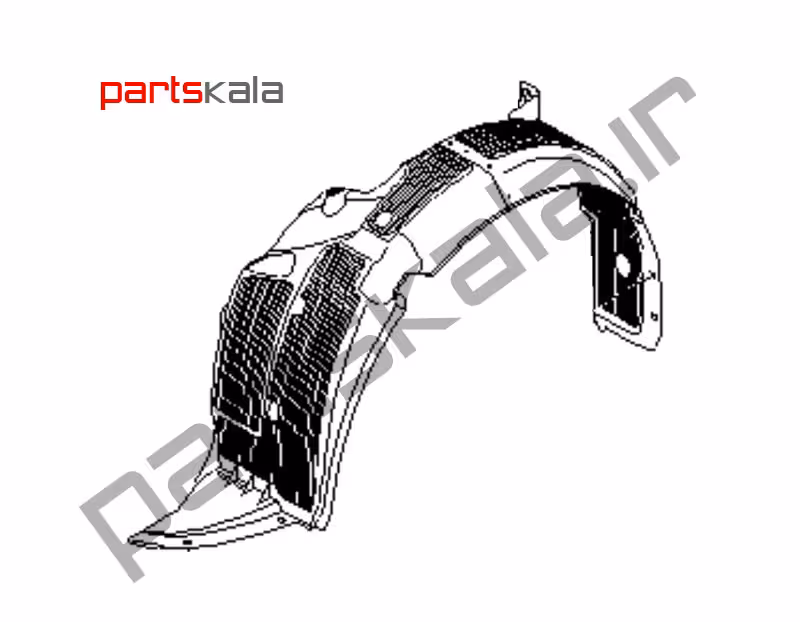 شلگیر جلو راست اکسنت وارداتی