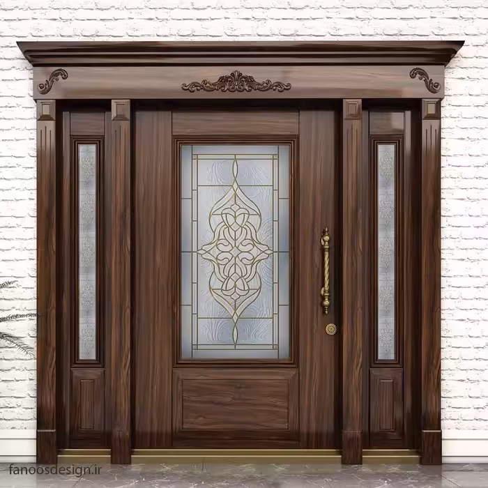 درب ورودی ضد سرقت لابی ساختمان کد 1308