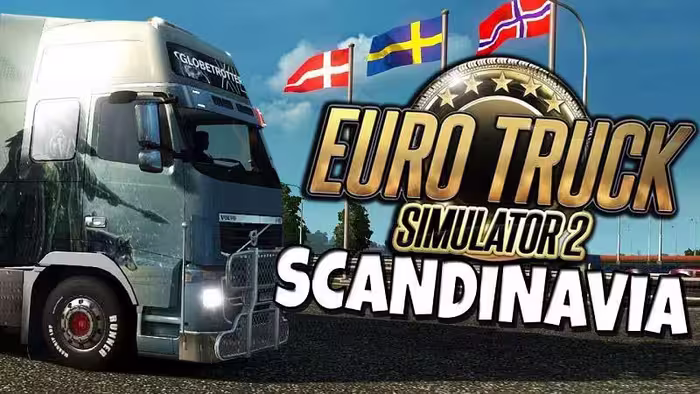 سی دی کی Euro Truck Simulator 2 Scandinavia DLC