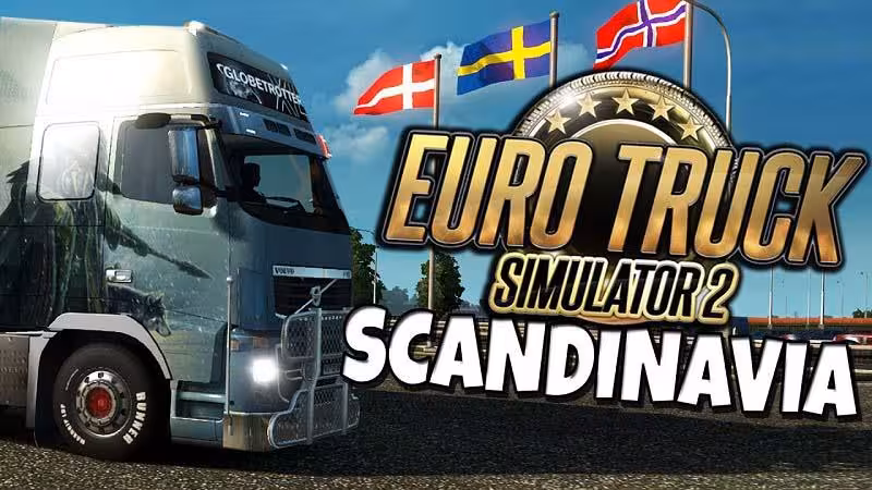 سی دی کی Euro Truck Simulator 2 Scandinavia DLC