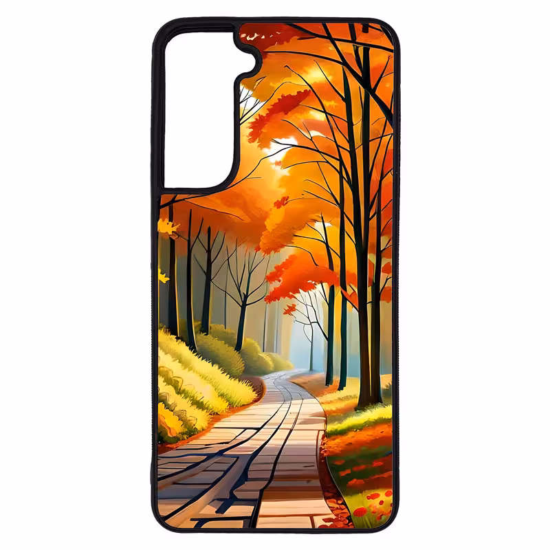 کاور طرح منظره کد G-136 مناسب برای گوشی موبایل سامسونگ Galaxy S21 FE | دیجی قاب دونی