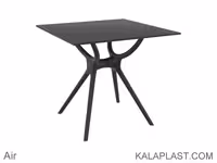 میز 4 نفره مربع صفحه HPL اِیر ساخت ترکیه