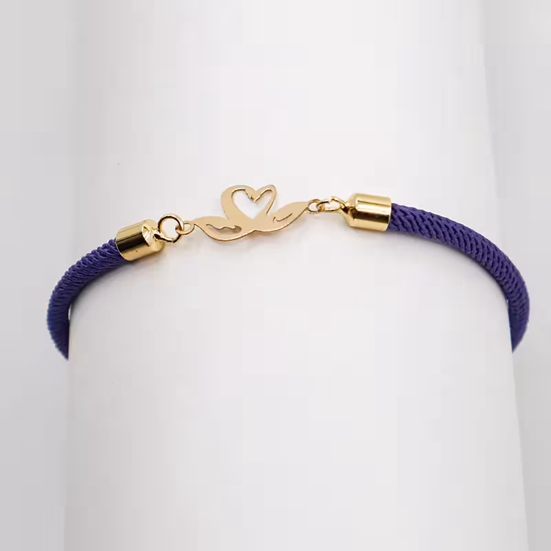 دستبند بافت طرح قو