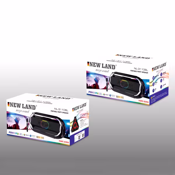 اسپیکر پارتی نیولند NL-3110BL | خرید اسپیکر NEWLAND اصل