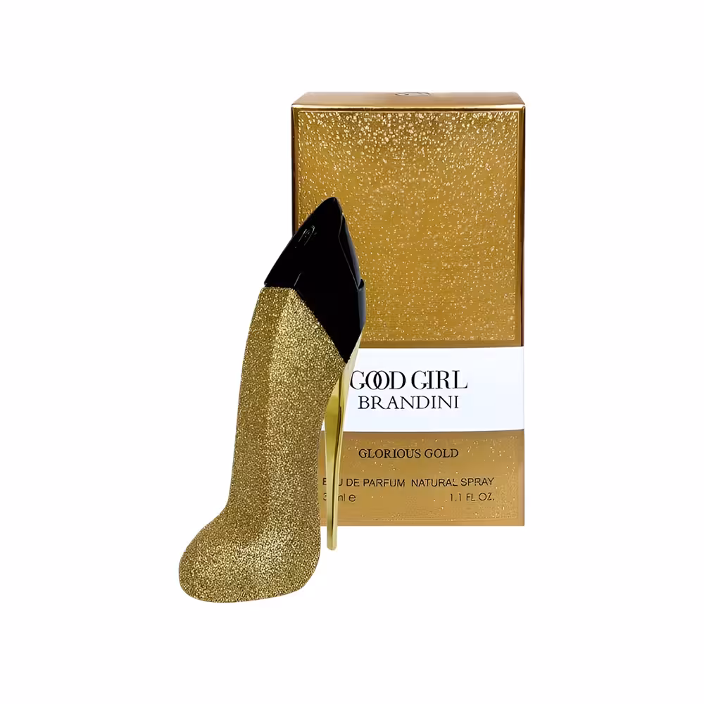 عطر جیبی ادوپرفیوم زنانه گود گرل گلوریوس گلد برندینی مدل Brandini Good Girl Glorious Gold Eau De Parfum
