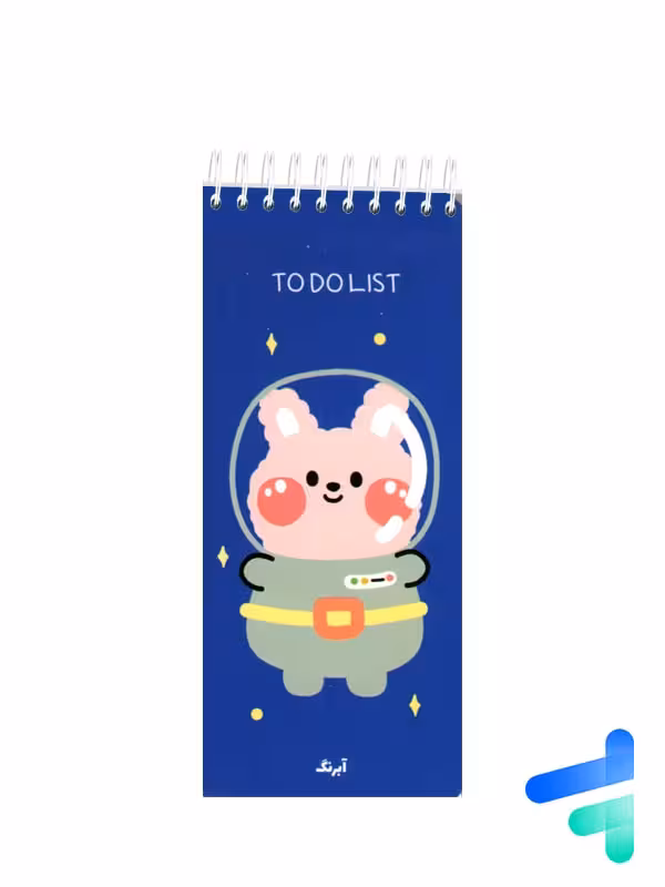 دفتر to do list طرح حیوانات کد 651404