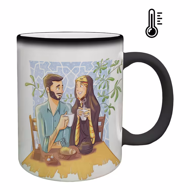 خرید ماگ-لیوان حرارتی  عاشقانه کد 301