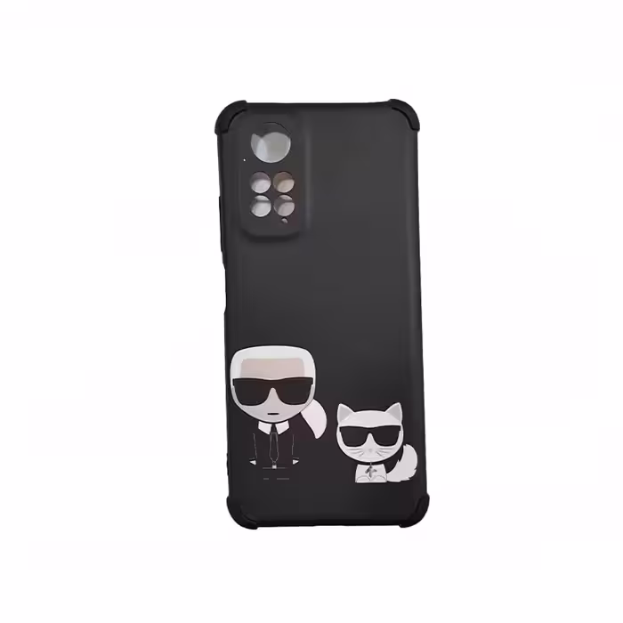 قاب گوشی شیائومی Xiaomi Note 11 طرح دار مشکی