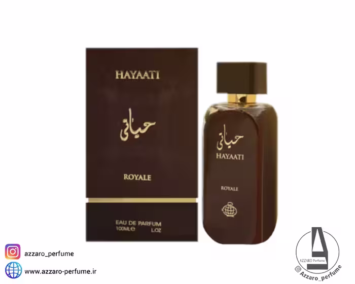 ادکلن فراگرنس ورد مدل حیاتی رویال حجم 100 میل