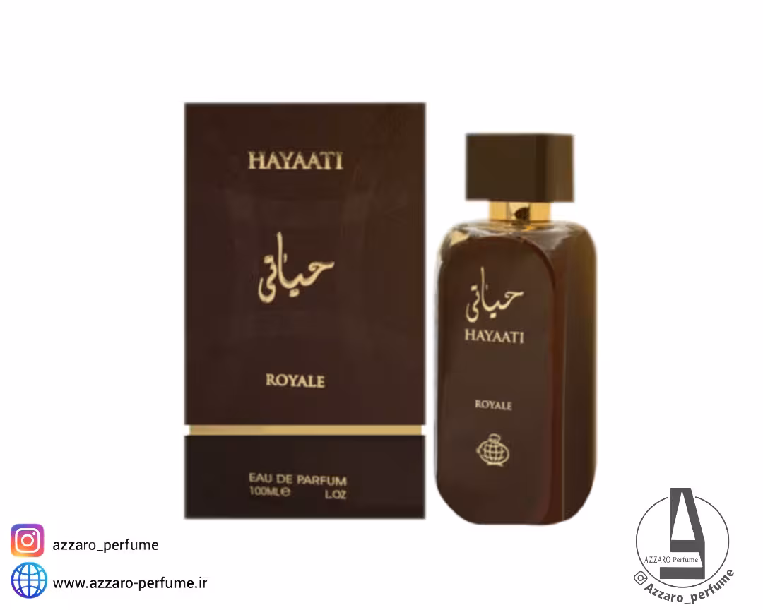 ادکلن فراگرنس ورد مدل حیاتی رویال حجم 100 میل