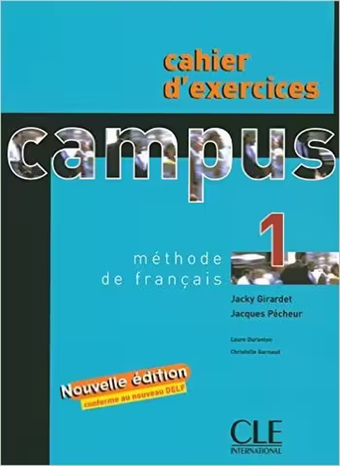 کتاب زبان فرانسه کامپوس campus 1 livre   cahier