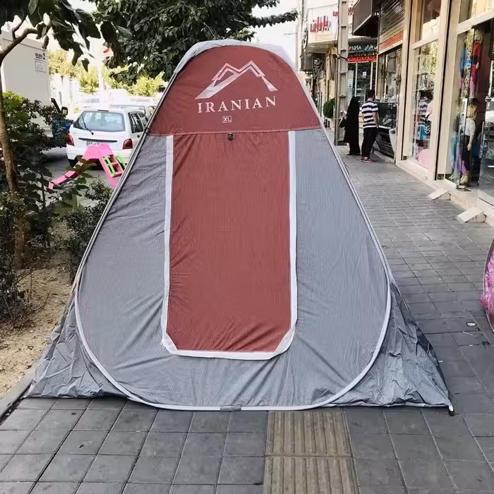 چادر مسافرتی 6 نفره جنس برنو با ارتفاع بلند جنگل طبیعت افردود کمپ کد 175ماشین