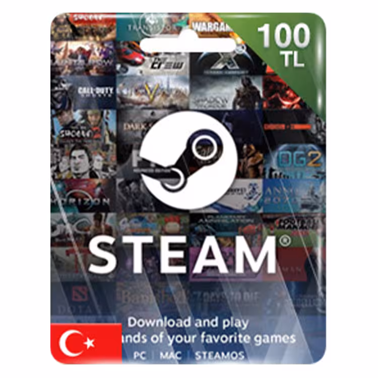 Steam Gift Card 100TL
