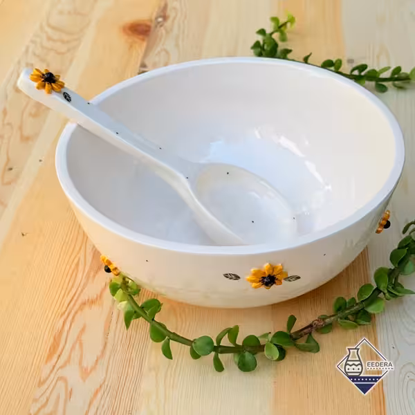 کاسه قطر 25 سانتی متر سرویس بابونه
