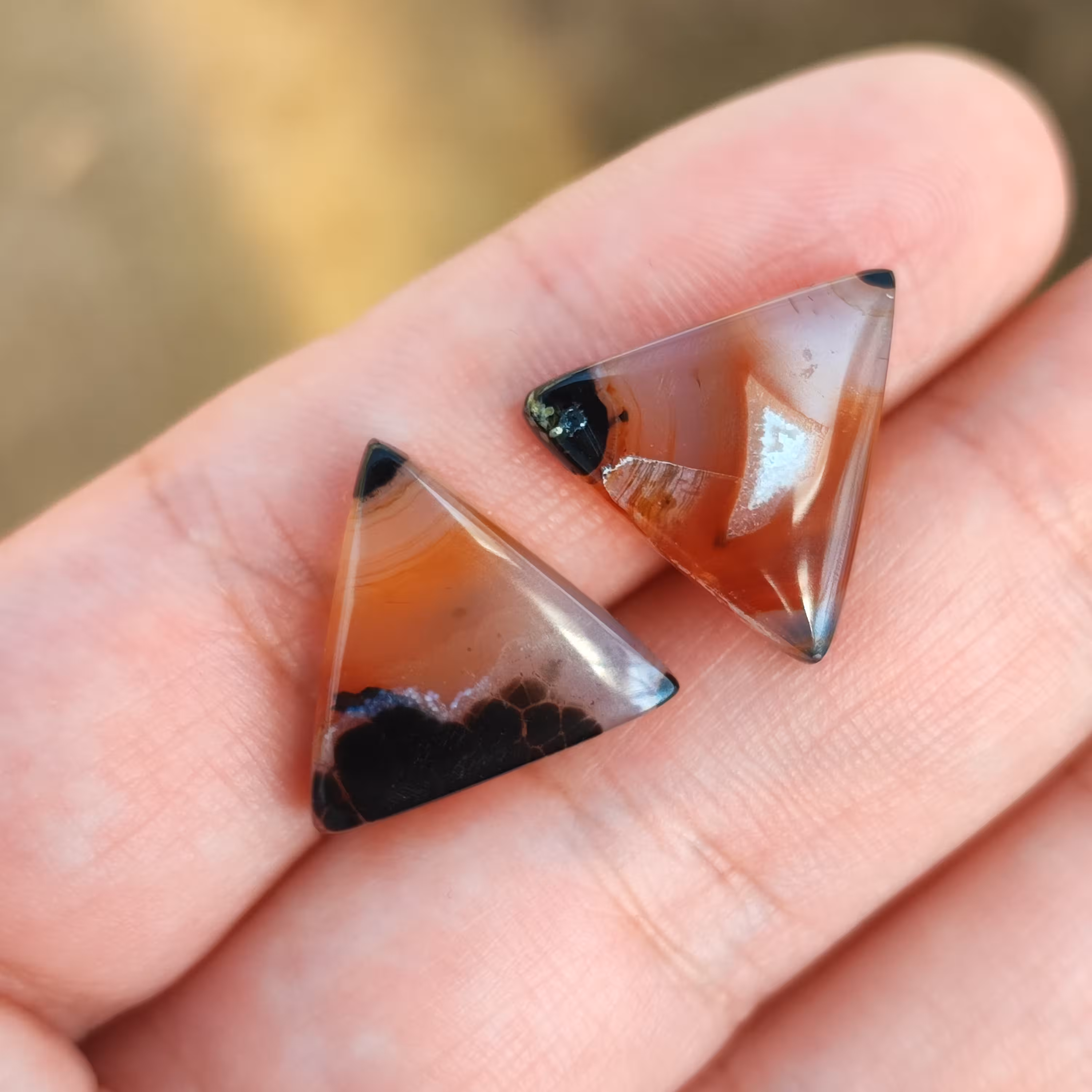 ست گوشواره ای عقیق ناب خور 