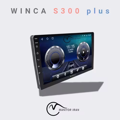 مانیتور پژو پارس برند وینکا 2 32 اپل کارپلی مدل S300 همراه با قاب