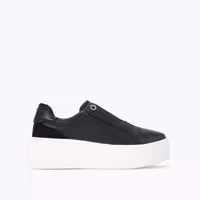 قیمت و خرید کفش زنانه سفید، مشکی کرت گایگر مدل leader laceless sneaker اورجینال