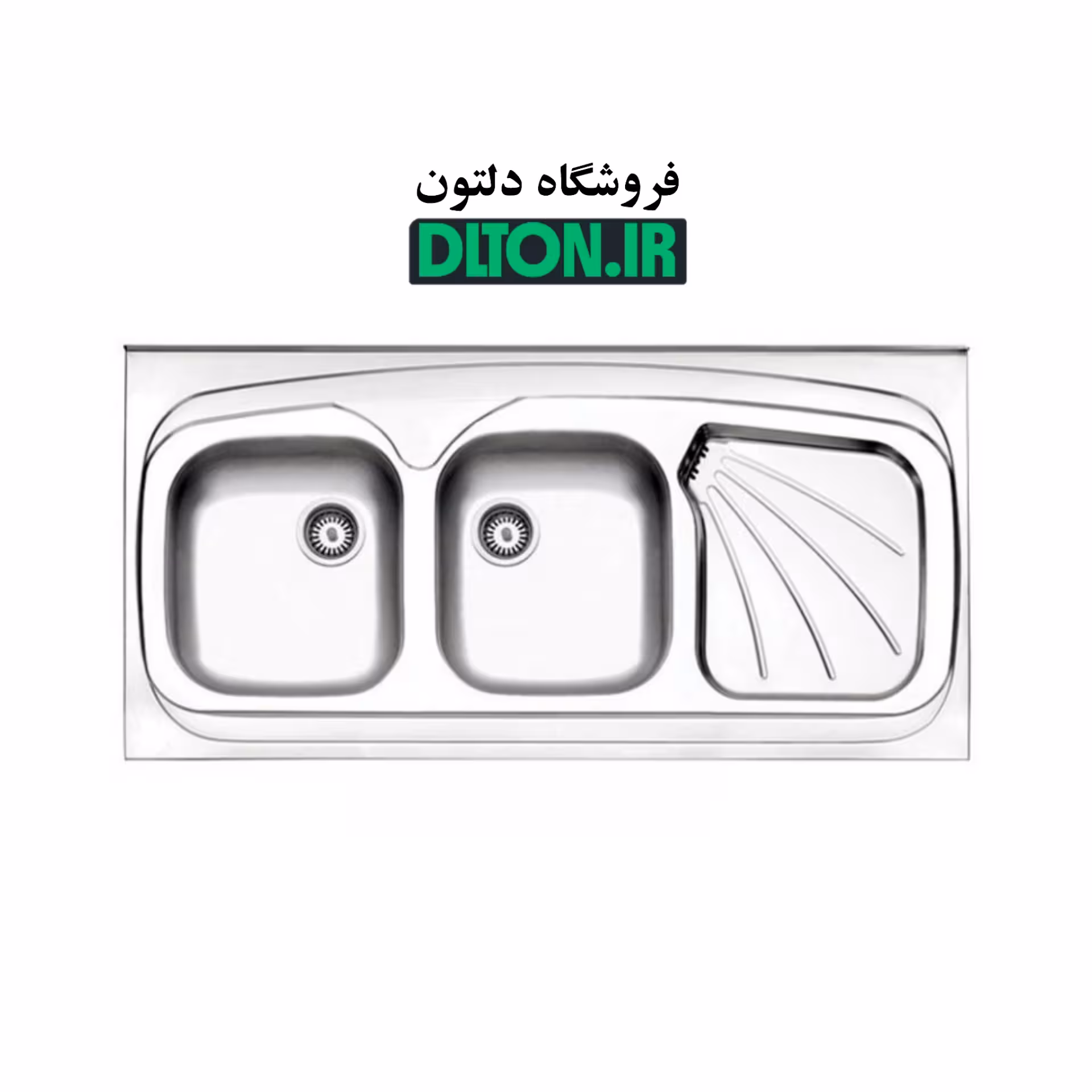 سینک استیل البرز مدل 270 روکار