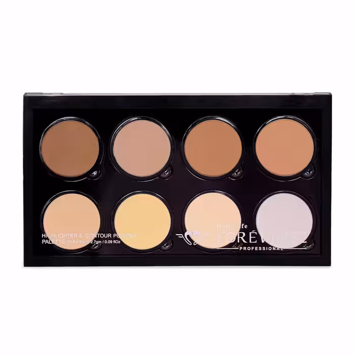 پالت هایلایتر و کانتور پودری فور اور 52 Forever