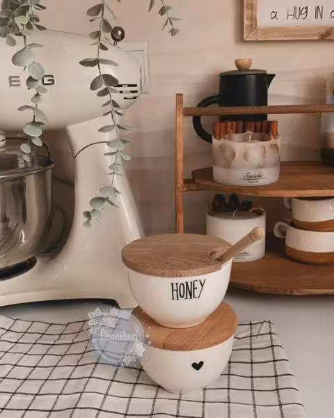 ظرف عسل سرامیکی ( 10320 )