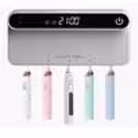 ضدعفونی کننده مسواک هوشمند گرین لاین مدل Green Lion Smart Toothbrush GNSTBSTRWH سفید