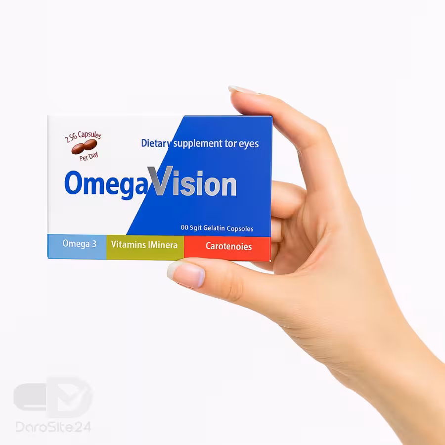 کپسول امگا ویژن دانا 60 عدد