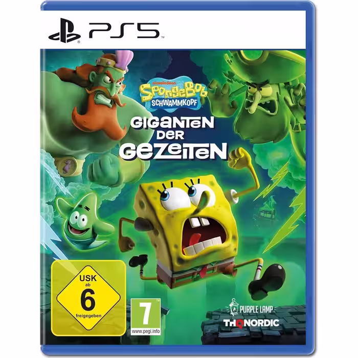 بازی SpongeBob SquarePants Titans of the Tide PS5