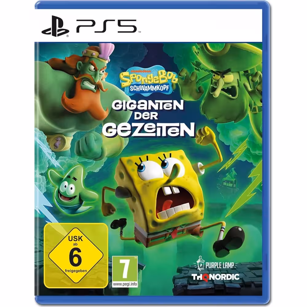 بازی SpongeBob SquarePants Titans of the Tide PS5