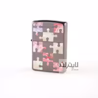 فندک زیپو مدل Shell Puzzle