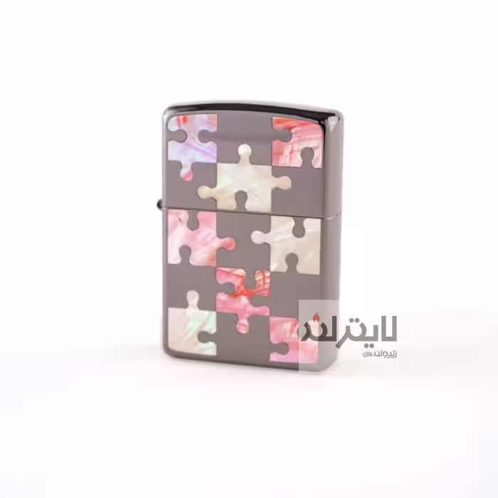 فندک زیپو مدل Shell Puzzle