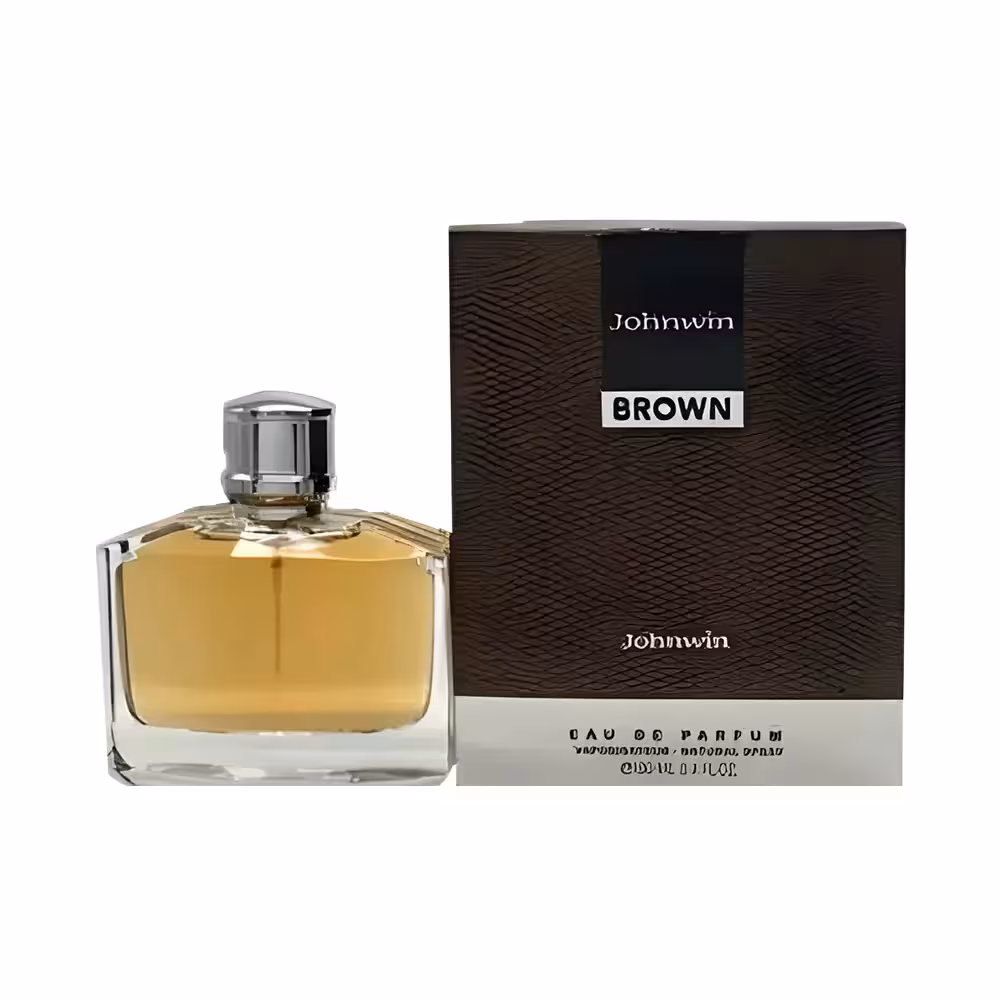 ادکلن ادوپرفیوم مردانه برون جانوین مدل Johnwin Brown Eau De Parfum