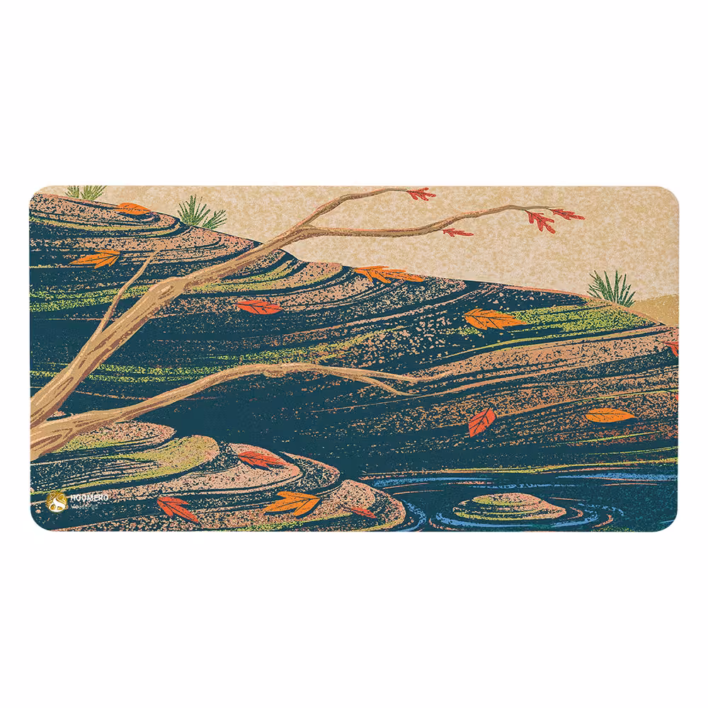 دسک پد هومرو مدل MX763 طرح نقاشی پاییزی