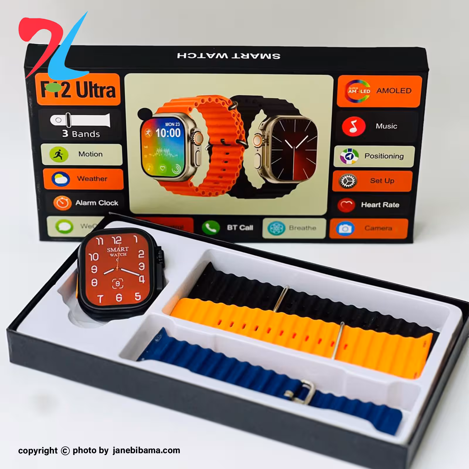 ساعت هوشمند مدل F12 Ultra