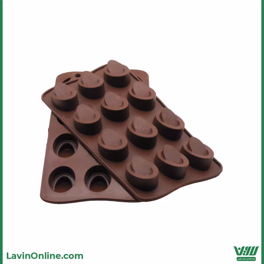 قالب سیلیکونی شکلات بیضی