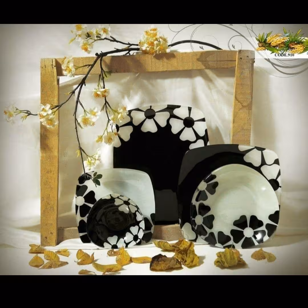 سرویس غذاخوری 25 پارچ آذین اوپال کد 910