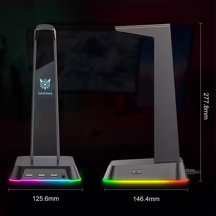 پایه نگهدارنده هدست اونیکوما مدل ONIKUMA ST-2 RGB